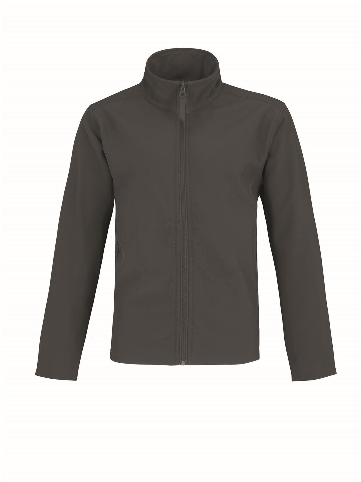 Softshell jas donkergrijs voor hem te personaliseren bedrukbaar