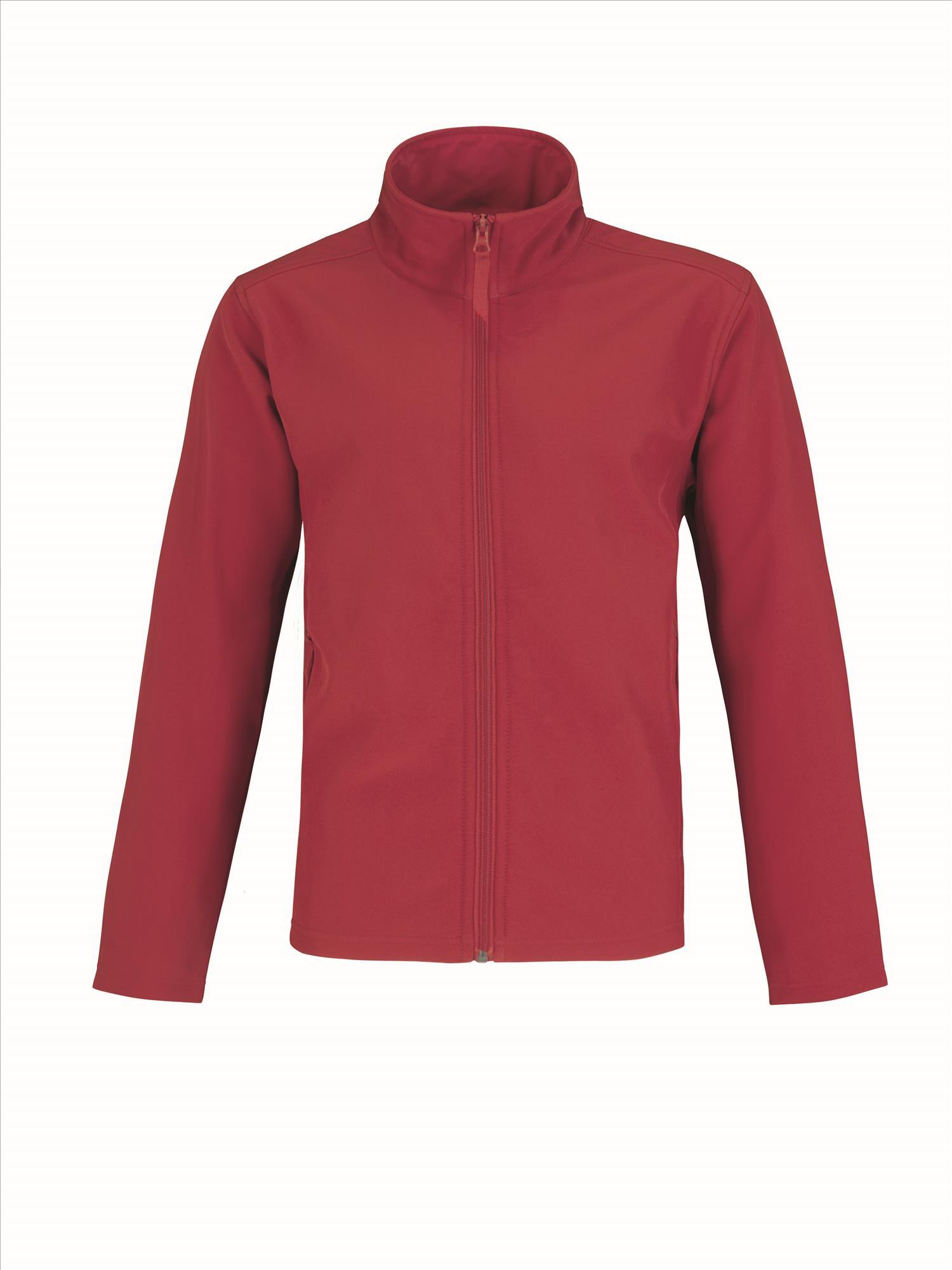 Softshell jas rood voor hem te personaliseren bedrukbaar
