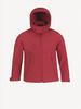 foto 5 Softshell jas voor kinderen rood te personaliseren 