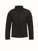 foto 5 Softshell jas voor mannen zwart met afneembare en verstelbare capuchon