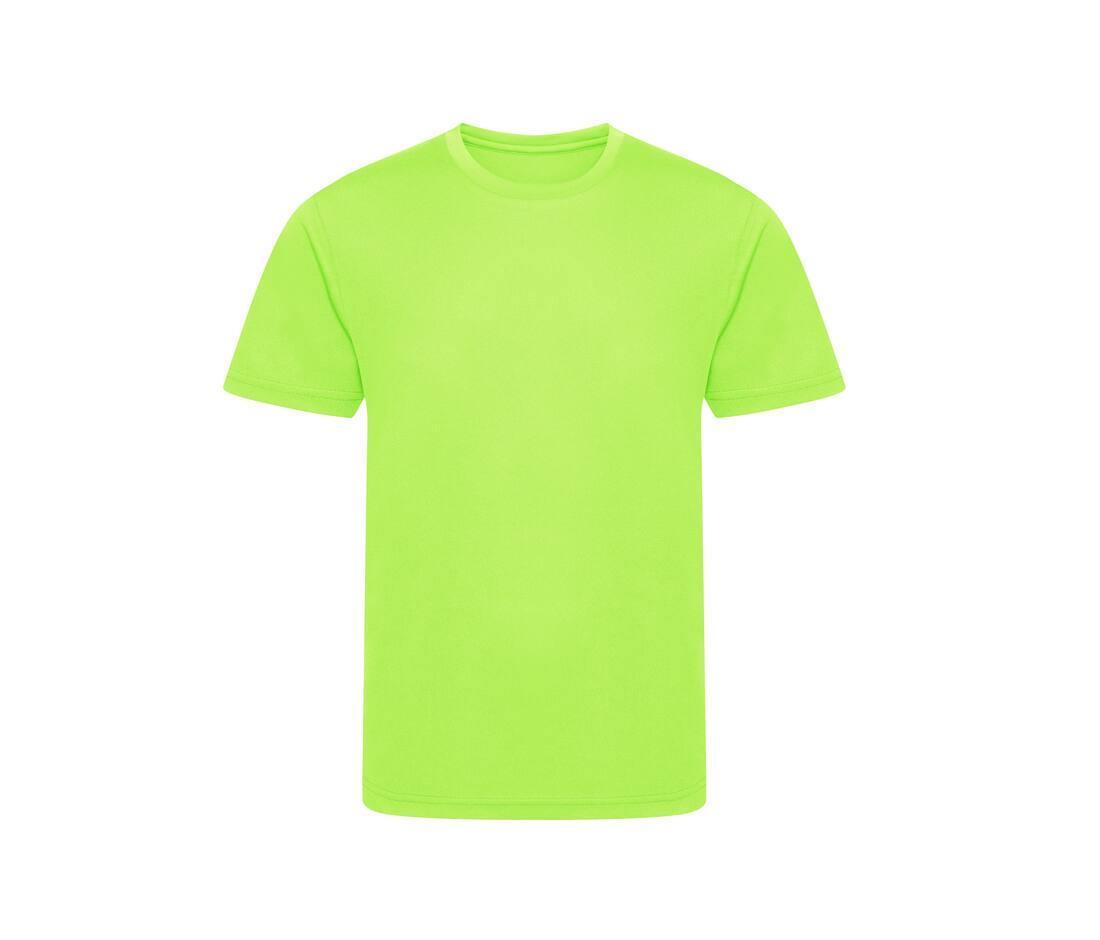 Sport t-shirt voor kids groen te bedrukken