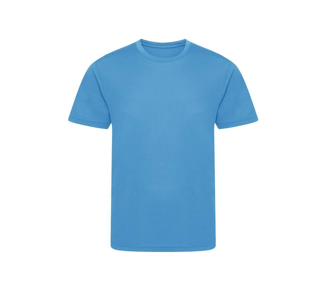 Sport t-shirt voor kids sapphire blauw te bedrukken