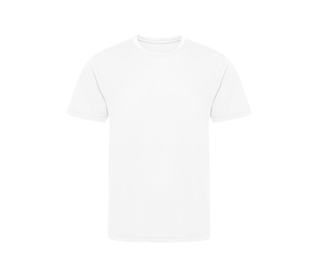 Sport t-shirt voor kids wit  te bedrukken