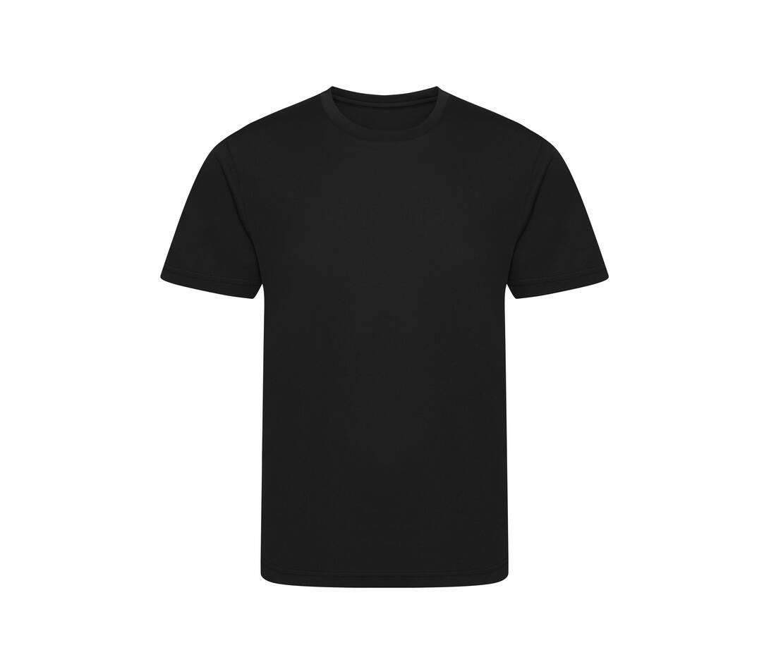 Sport t-shirt voor kids zwart te bedrukken