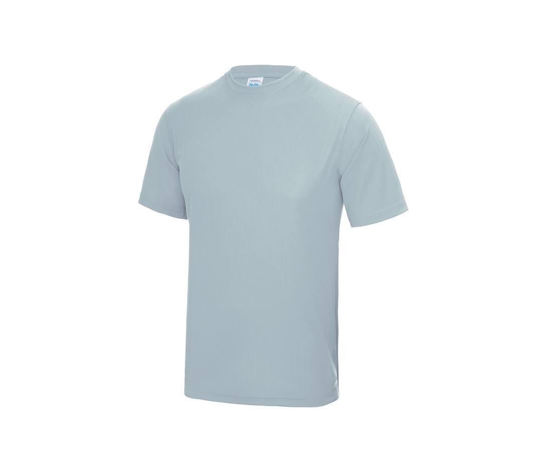Sport T-shirt voor kinderen hemelsblauw korte mouw bedrukbaar personaliseren