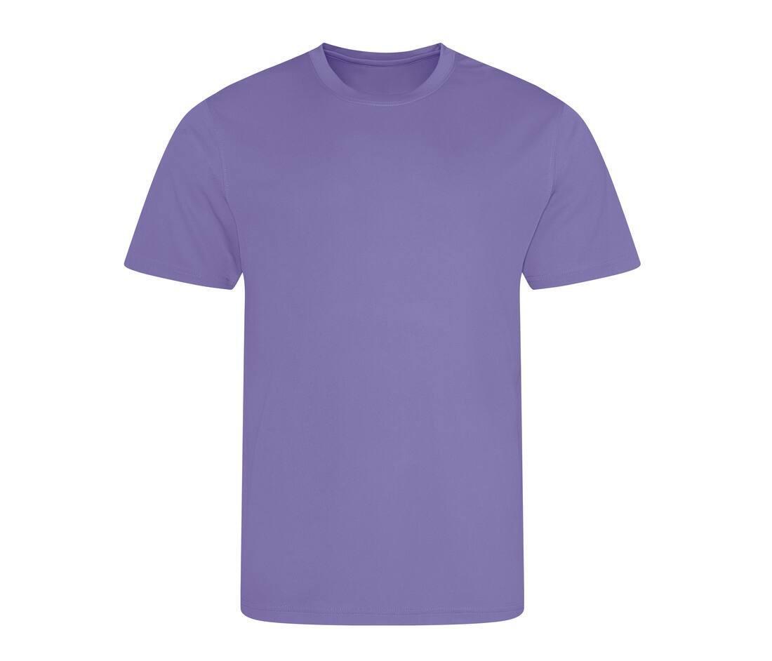 Sport T-shirt voor kinderen lavendel korte mouw bedrukbaar personaliseren