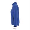 foto 3 Sportieve dames softshell jacket royal blauw met een borstzakje. 