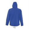 foto 2 Sportieve heren softshell met een capuchon royal blauw
