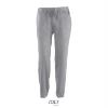 foto 1 Sportieve unisex joggingbroek grijs melange
