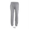 foto 2 Sportieve unisex joggingbroek grijs melange