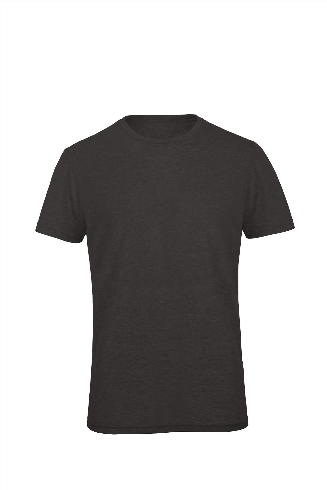 Superzacht T-shirt korte mouw te personaliseren heather donkergrijs