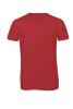 Superzacht T-shirt met V-hals korte mouw rood te personaliseren