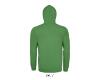 foto 2 Sweat jacket met hooded voor hem kermitgroen personaliseer