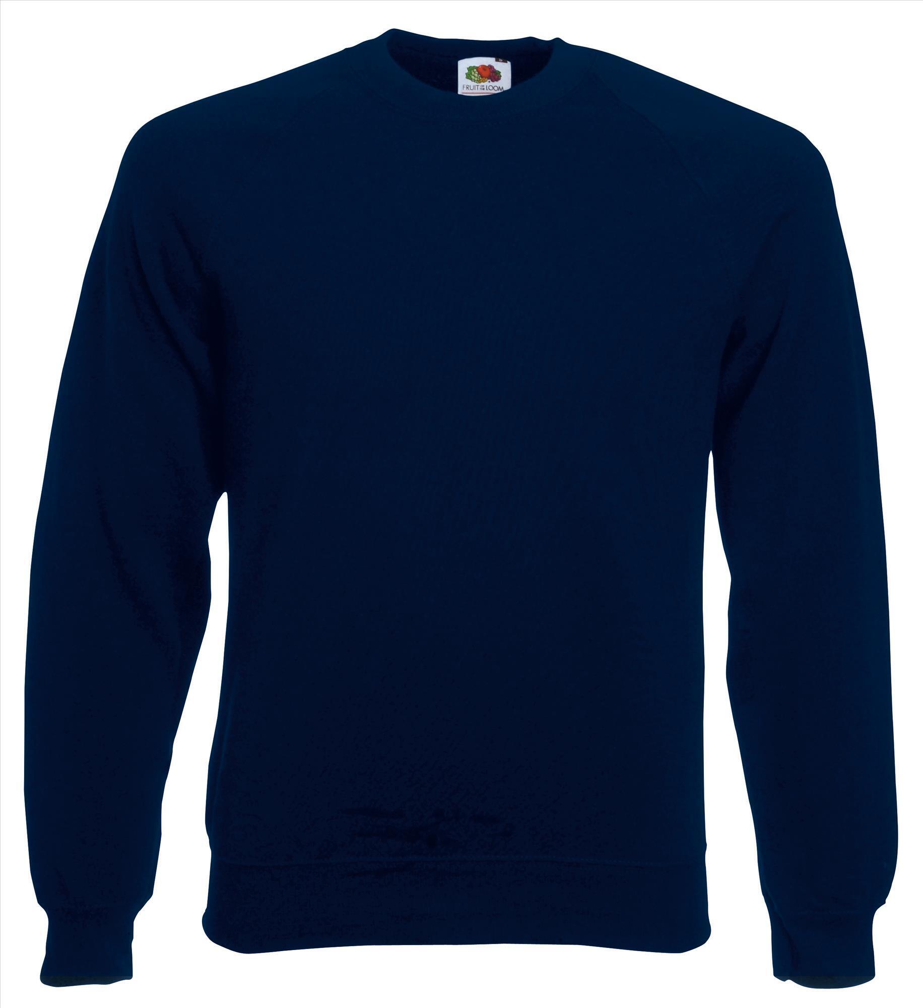 Sweater diep Marine blauw voor mannen bedrukbaar te personaliseren sweatshirts