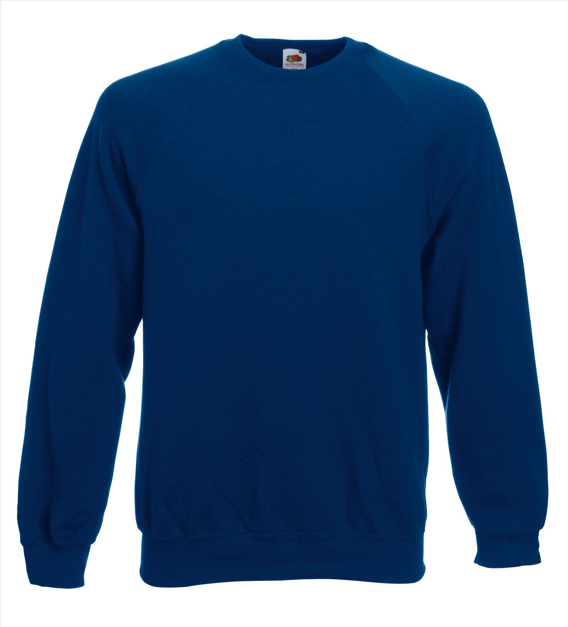 Sweater donkerblauw voor mannen bedrukbaar te personaliseren sweatshirts