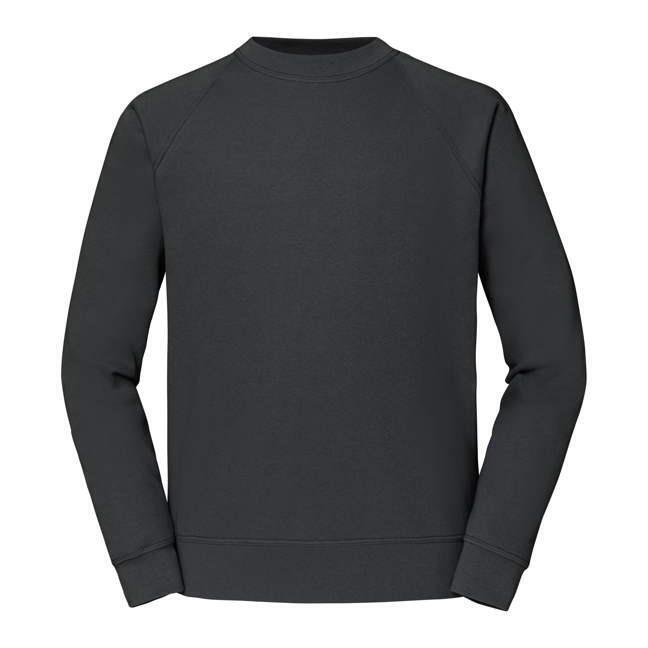 Sweater licht grafiet grijs voor mannen bedrukbaar te personaliseren sweatshirts