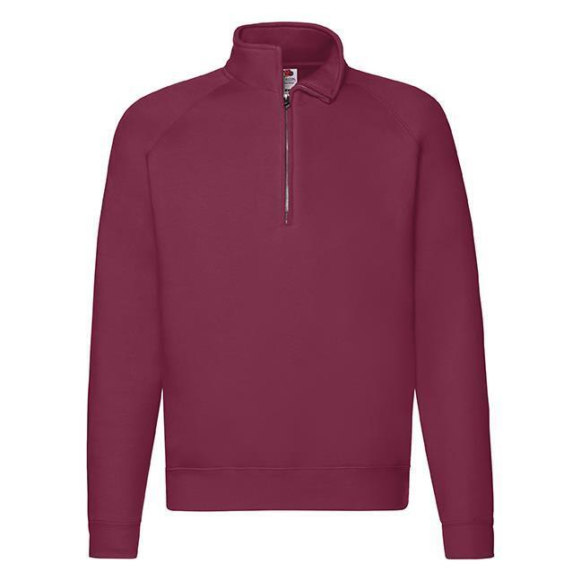 Sweater voor hem in de kleur bordeaux te personaliseren