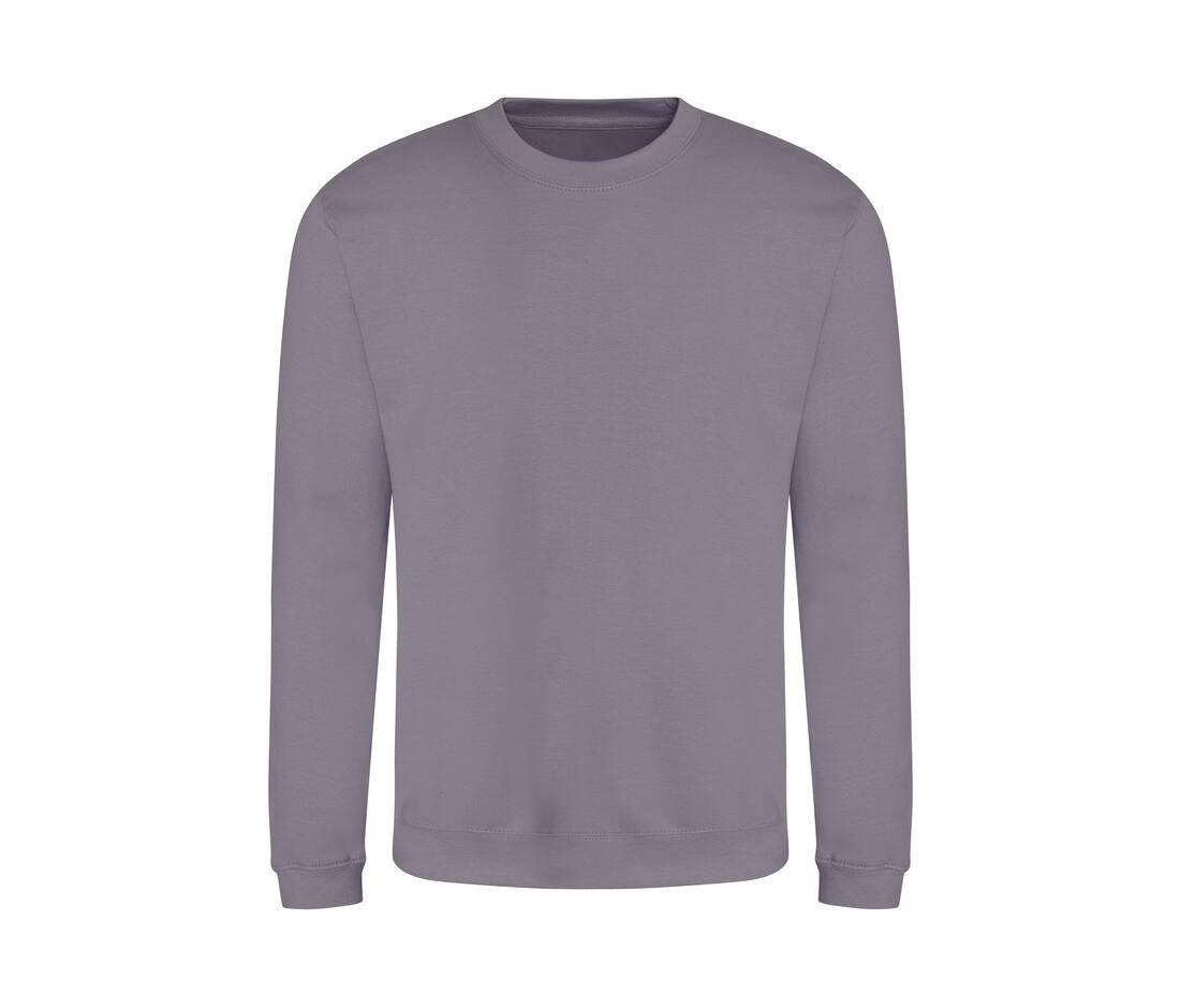 Sweater voor heren dusty lilac Just Hoods te personaliseren