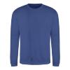 Sweater voor heren royal blauw Just Hoods te personaliseren