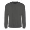 Sweater voor heren steel grey Just Hoods te personaliseren