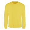 Sweater voor heren sun yellow  geel Just Hoods te personaliseren