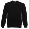 Sweater zwart voor mannen bedrukbaar te personaliseren sweatshirts