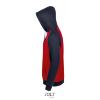 foto 3 Sweatshirt donkerblauw met rood voor mannen Tweekleurig 