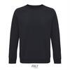 Sweatshirt heren donkerblauw Rondehals