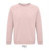 Sweatshirt heren oud roze Rondehals