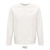 Sweatshirt heren wit Rondehals