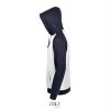 foto 3 Sweatshirt wit met donkerblauw voor mannen Tweekleurig 