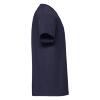 foto 3 T-shirt donkerblauw korte mouwen voor mannen bedrukbaar te personaliseren 