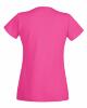 foto 2 T-shirt fuchsia voor dames te bedrukken te personaliseren