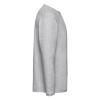 foto 3 T-shirt heide grijs lange mouwen voor mannen bedrukbaar te personaliseren 