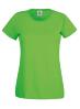 T-shirt limegroen voor dames te bedrukken te personaliseren
