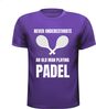 foto 2 T-shirt Never underestimate an Old Man playing padel