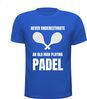foto 3 T-shirt Never underestimate an Old Man playing padel