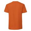 foto 2 T-shirt oranje korte mouwen voor mannen bedrukbaar te personaliseren