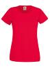 T-shirt rood voor dames te bedrukken te personaliseren