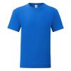 T-shirt royal blauw ronde hals voor mannen perfect om te bedrukken personaliseren