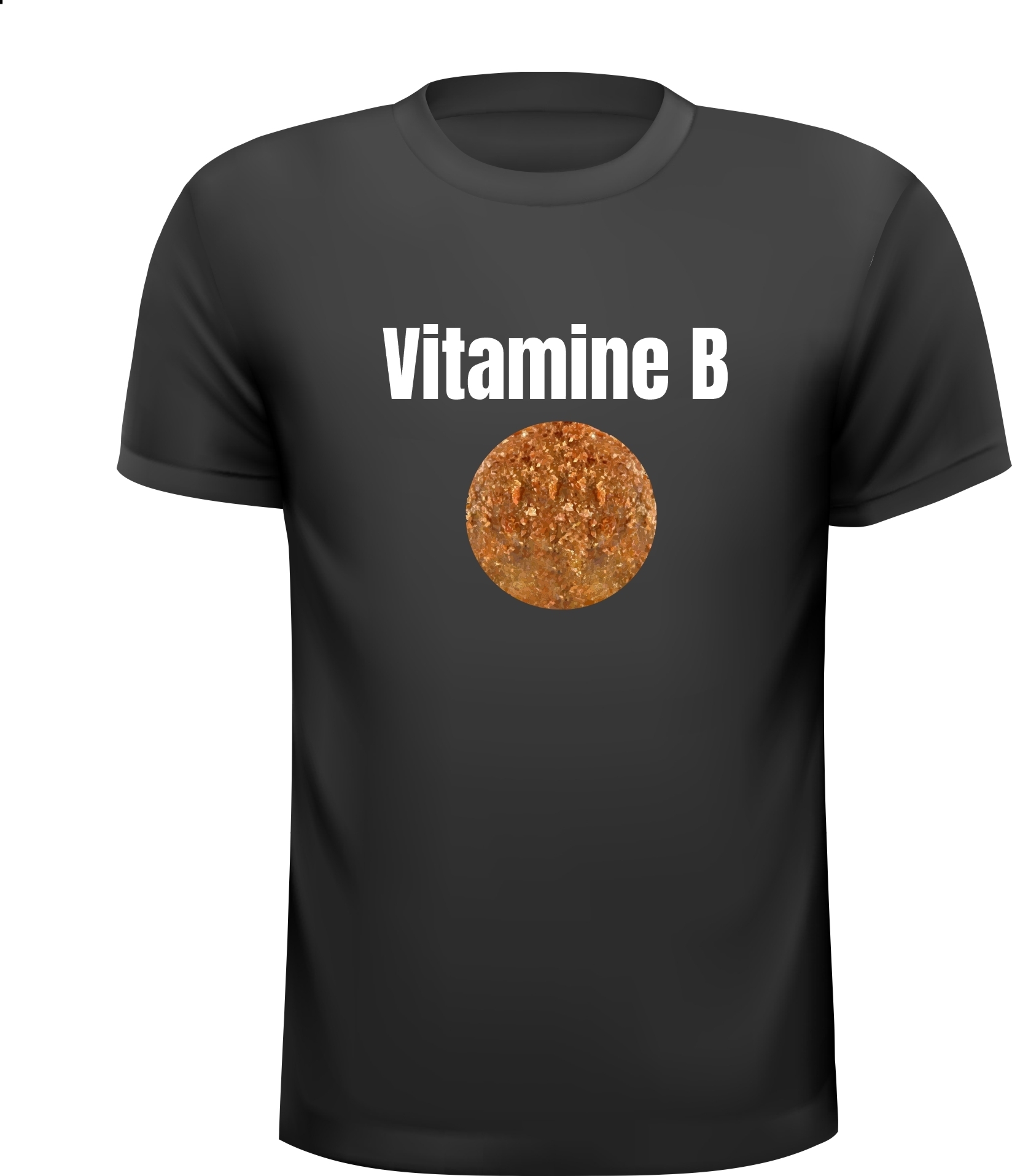 T-shirt Vitamine B levensechte bitterbal Snack T-shirt