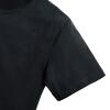 foto 5 T-shirt voor hem zwart te personaliseren te bedrukken biologisch katoen 