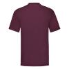 foto 2 T-shirt voor mannen bordeaux personaliseren T-shirt bedrukken