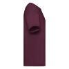 foto 3 T-shirt voor mannen bordeaux personaliseren T-shirt bedrukken 