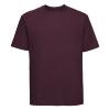 T-shirt voor mannen bordeaux te personaliseren te bedrukken
