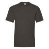 T-shirt voor mannen chocolade kleur personaliseren T-shirt bedrukken