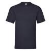 T-shirt voor mannen diep Marine blauw personaliseren T-shirt bedrukken