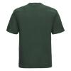 foto 2 T-shirt voor mannen flessengroen die vies worden Workwear T-shirt te bedrukken personaliseren