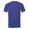 foto 2 T-shirt voor mannen melange royal blauw personaliseren T-shirt bedrukken