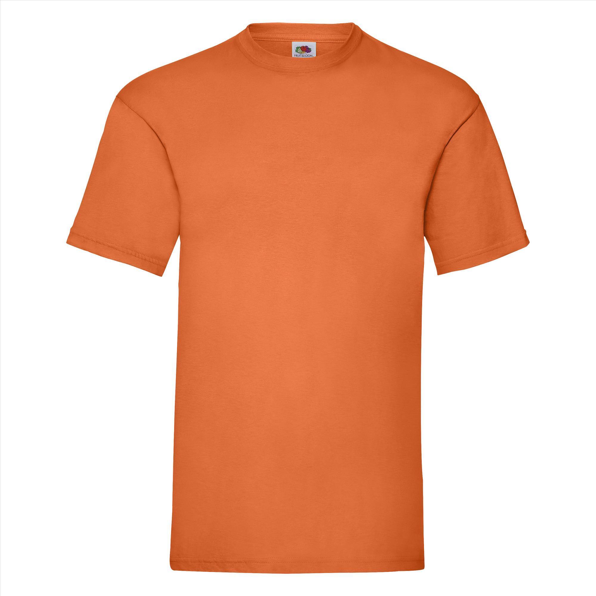 T-shirt voor mannen oranje personaliseren T-shirt bedrukken Koningsdag